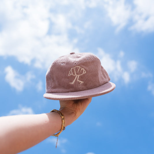 Wandering Croissant Cap - Brown cord